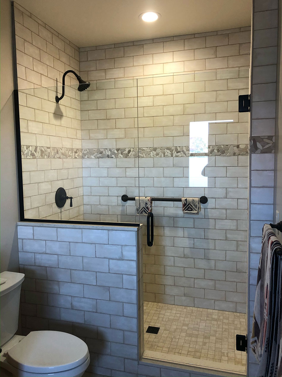Half-Glass-Shower-with-White-Tile
